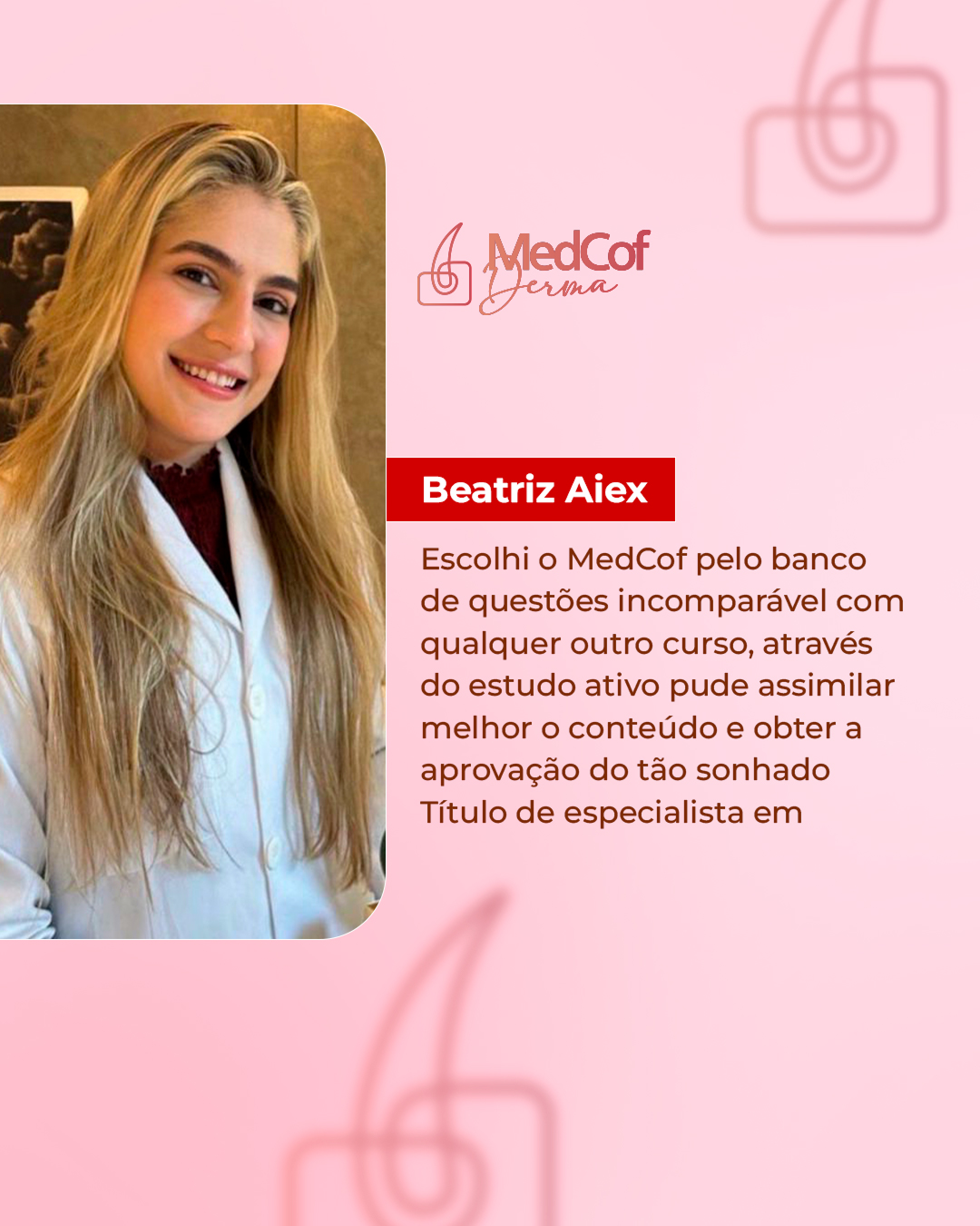 Depoimento de aluno 8